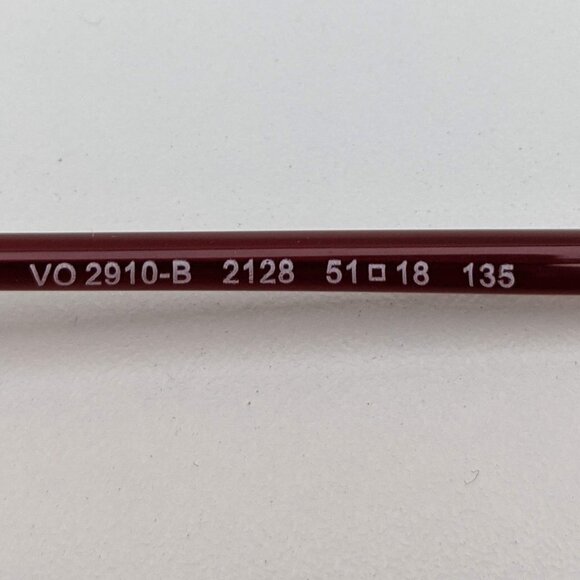 🕶️Vogue VO2910-B 2128 Eyeglasses 51/18 135 /KAA248🕶️ - Picture 3 of 6
